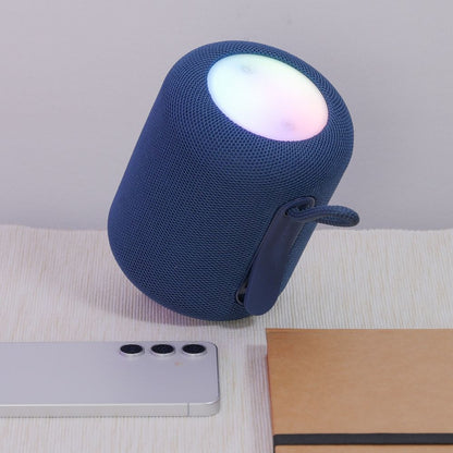 Tragbarer Bluetooth-Lautsprecher HOCO HC30, 5W, TWS, RGB, Blau