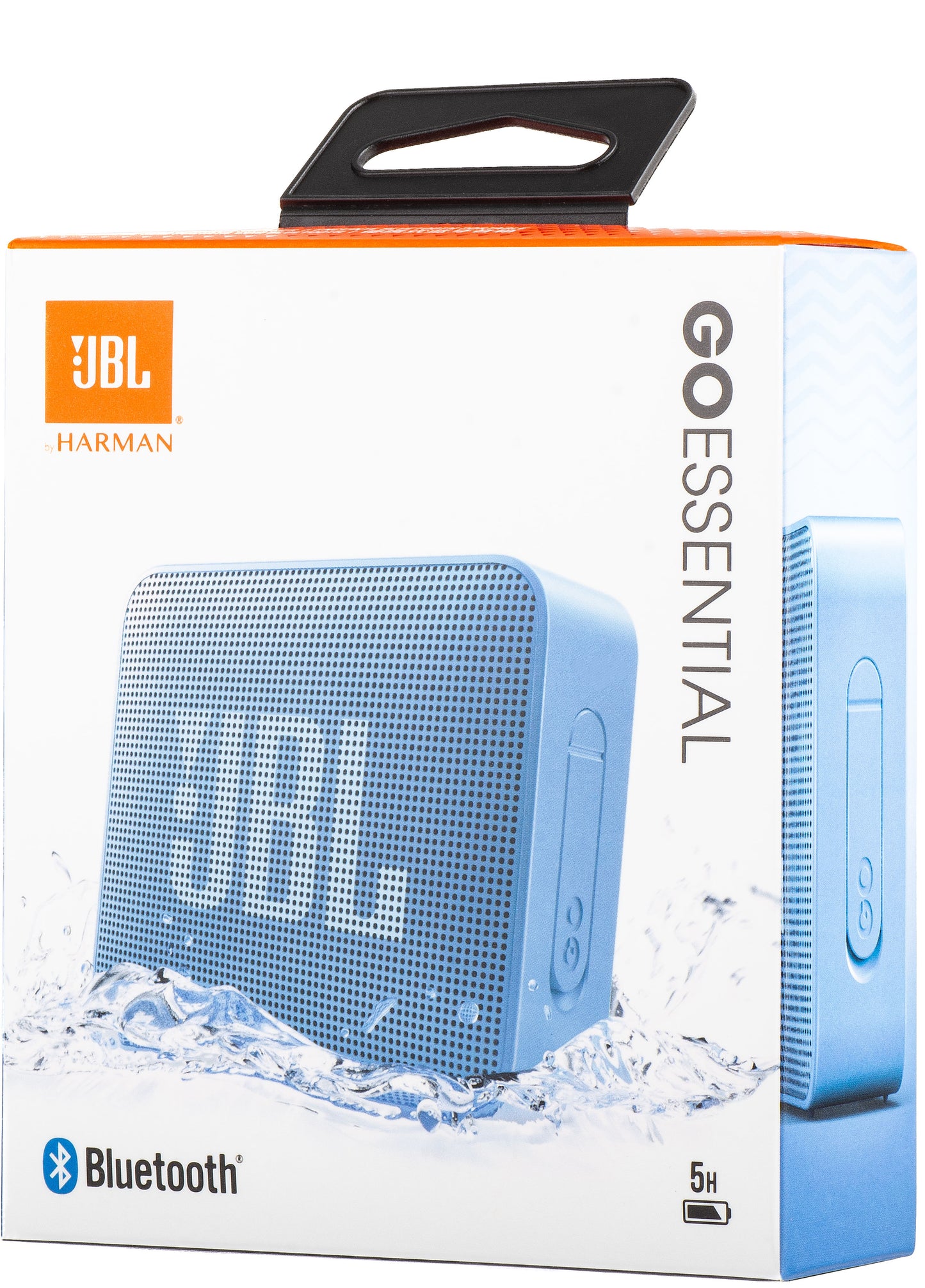 Tragbarer Bluetooth-Lautsprecher JBL Go Essential, 3,1 W, PartyBoost, wasserdicht, blau JBLGOESBLU