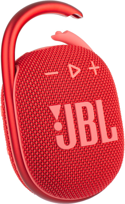 Tragbarer Bluetooth-Lautsprecher JBL Clip 4, 5 W, Pro Sound, wasserdicht, Rot JBLCLIP4RED