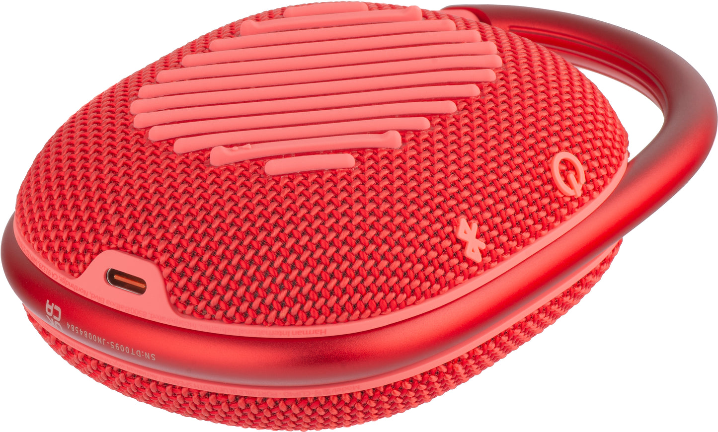 Tragbarer Bluetooth-Lautsprecher JBL Clip 4, 5 W, Pro Sound, wasserdicht, rot, wiederversiegelt JBLCLIP4RED