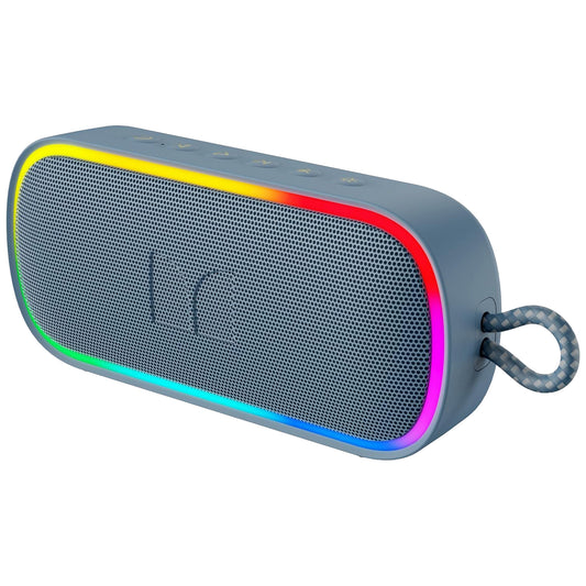 Tragbarer Bluetooth-Lautsprecher Monster S150 Plus, 40W, TWS, RGB, wasserdicht, Blau