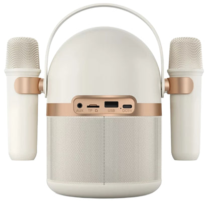 Philips Tragbarer Bluetooth-Lautsprecher, 10W, Karaoke, Beige TAS2509WT/00
