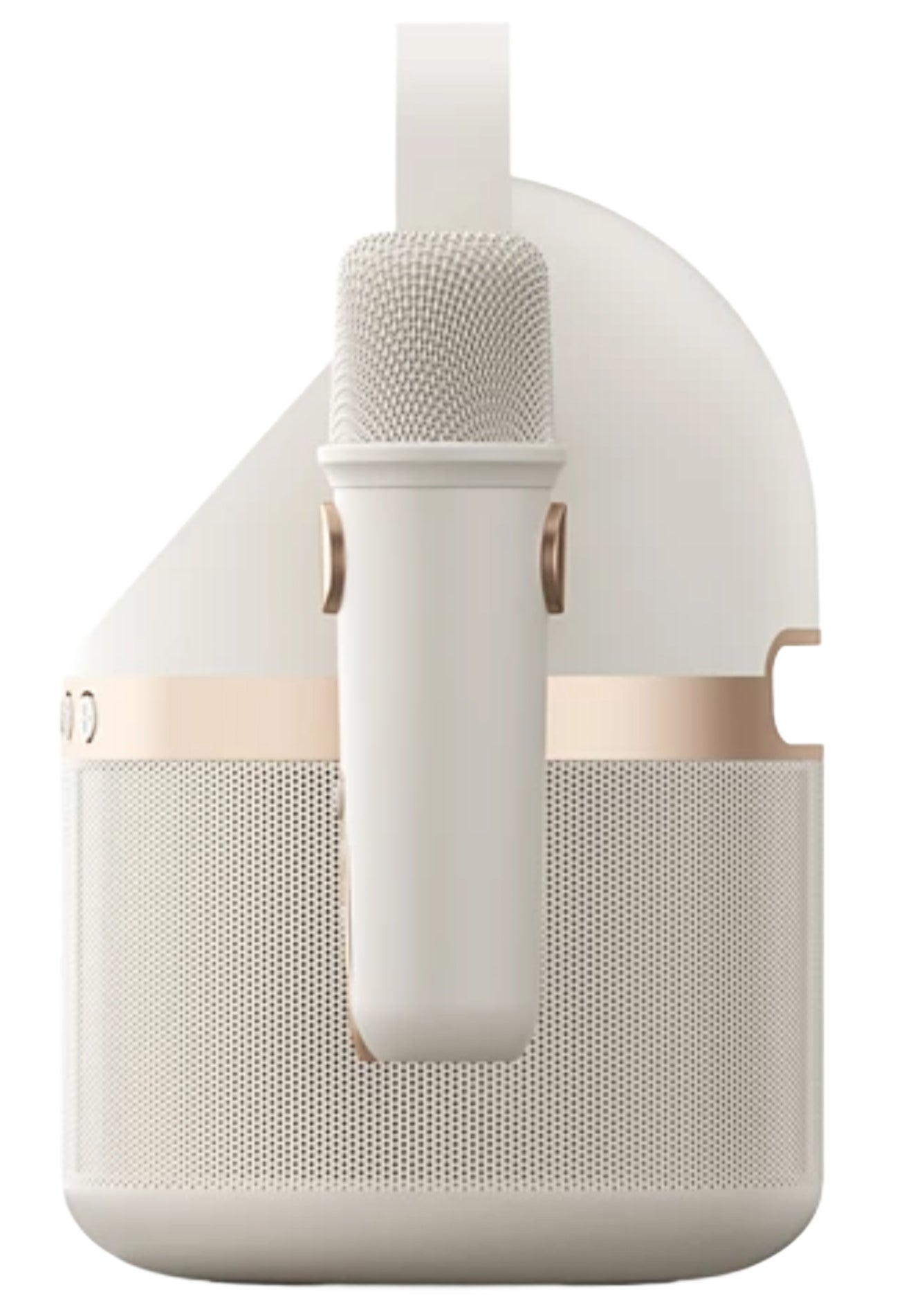 Philips Tragbarer Bluetooth-Lautsprecher, 10W, Karaoke, Beige TAS2509WT/00