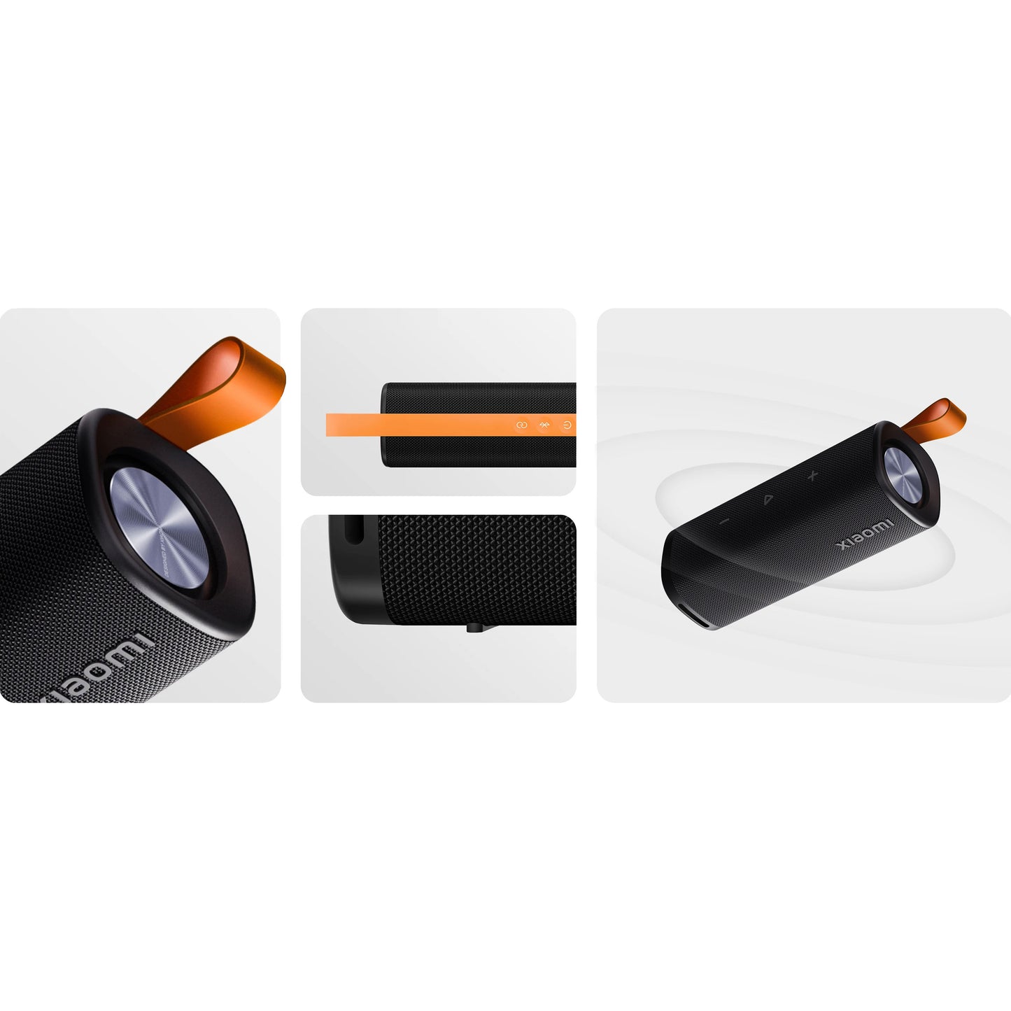 Tragbarer Bluetooth-Lautsprecher Xiaomi Sound Outdoor, 30W, TWS, wasserdicht, Schwarz QBH4261GL