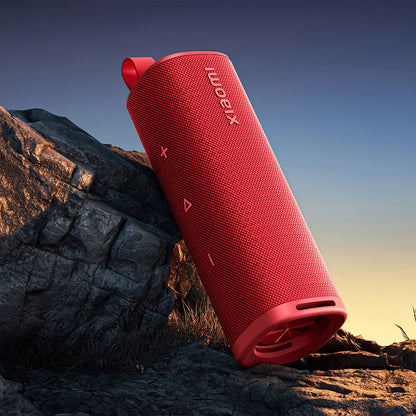 Xiaomi Sound Outdoor Tragbarer Bluetooth-Lautsprecher, 30 W, TWS, wasserdicht, Rot QBH4263GL