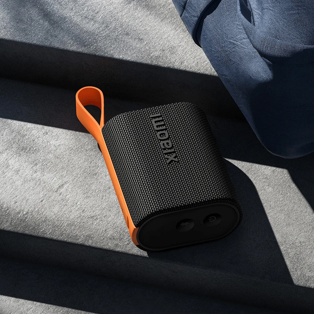 Tragbarer Bluetooth-Lautsprecher Xiaomi Sound Pocket, 5 W, wasserdicht, Schwarz QBH4269GL