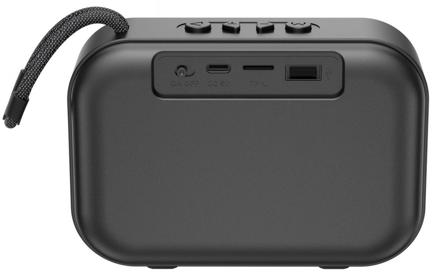 Tragbarer Bluetooth-Lautsprecher XO Design F66, 5W, RGB, Schwarz