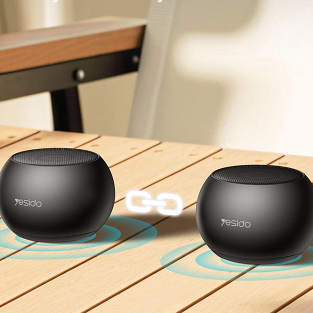 Yesido YSW33 Bluetooth Speaker, 3W, Black