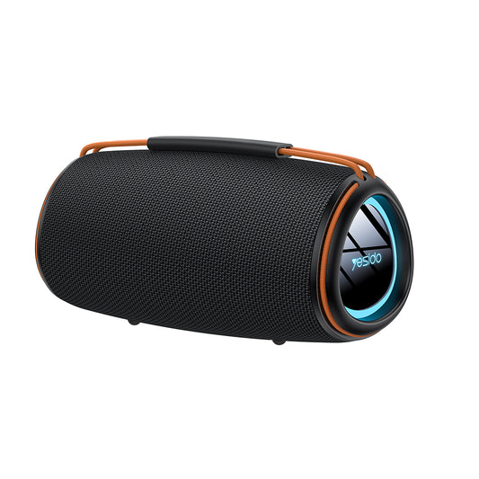 Tragbarer Bluetooth-Lautsprecher Yesido YSW38, 30W, TWS, RGB, Schwarz