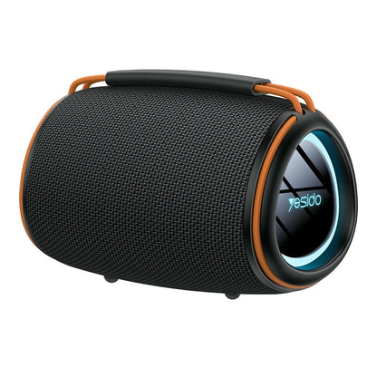 Tragbarer Bluetooth-Lautsprecher Yesido YSW39, 20W, TWS, RGB, Schwarz