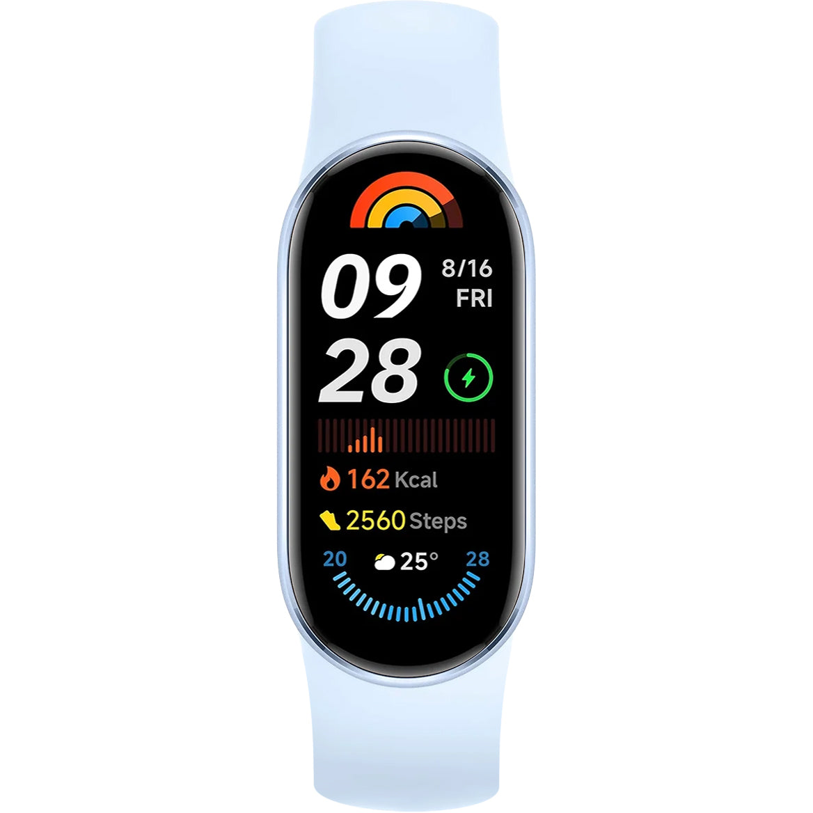 Xiaomi Mi Smart Band 9 Fitnessarmband, Blau BHR8346GL