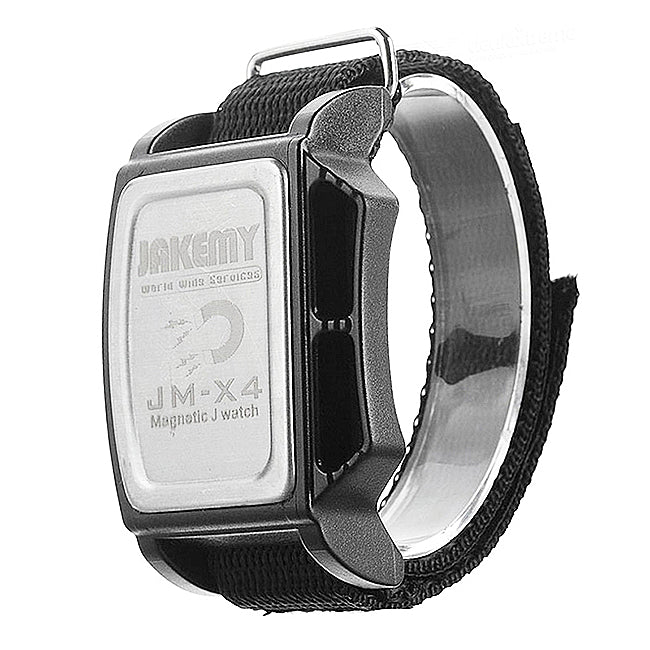 Jakemy JM-X4 Magnetarmband, Schwarz