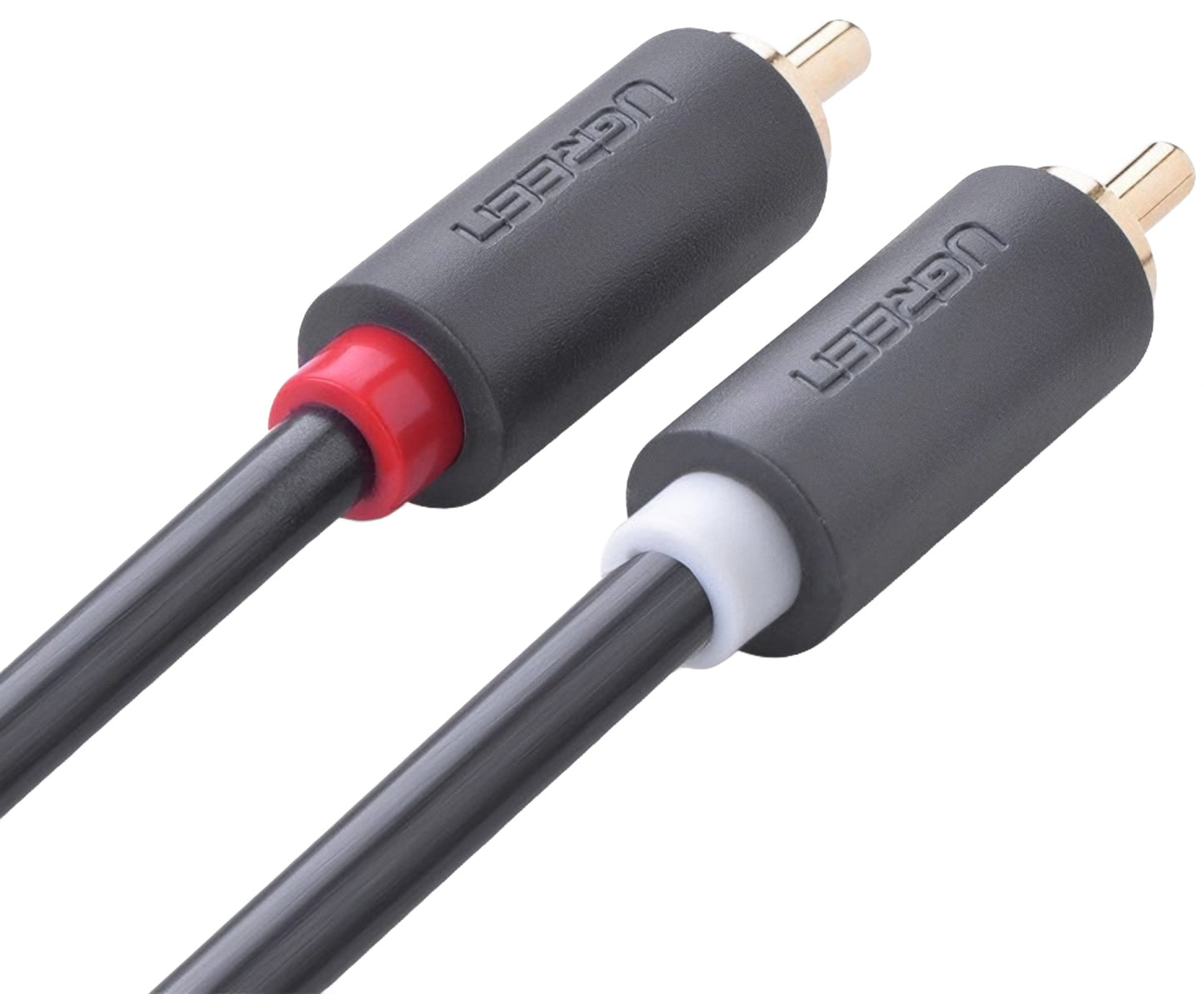 UGREEN AV104 Audio Cable, 2 x RCA - 2 x RCA, 5m, Black