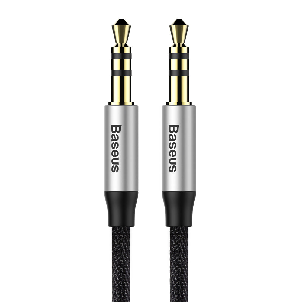 Audiokabel 3,5 mm - 3,5 mm Baseus Yiven M30, 1,5 m, Schwarz