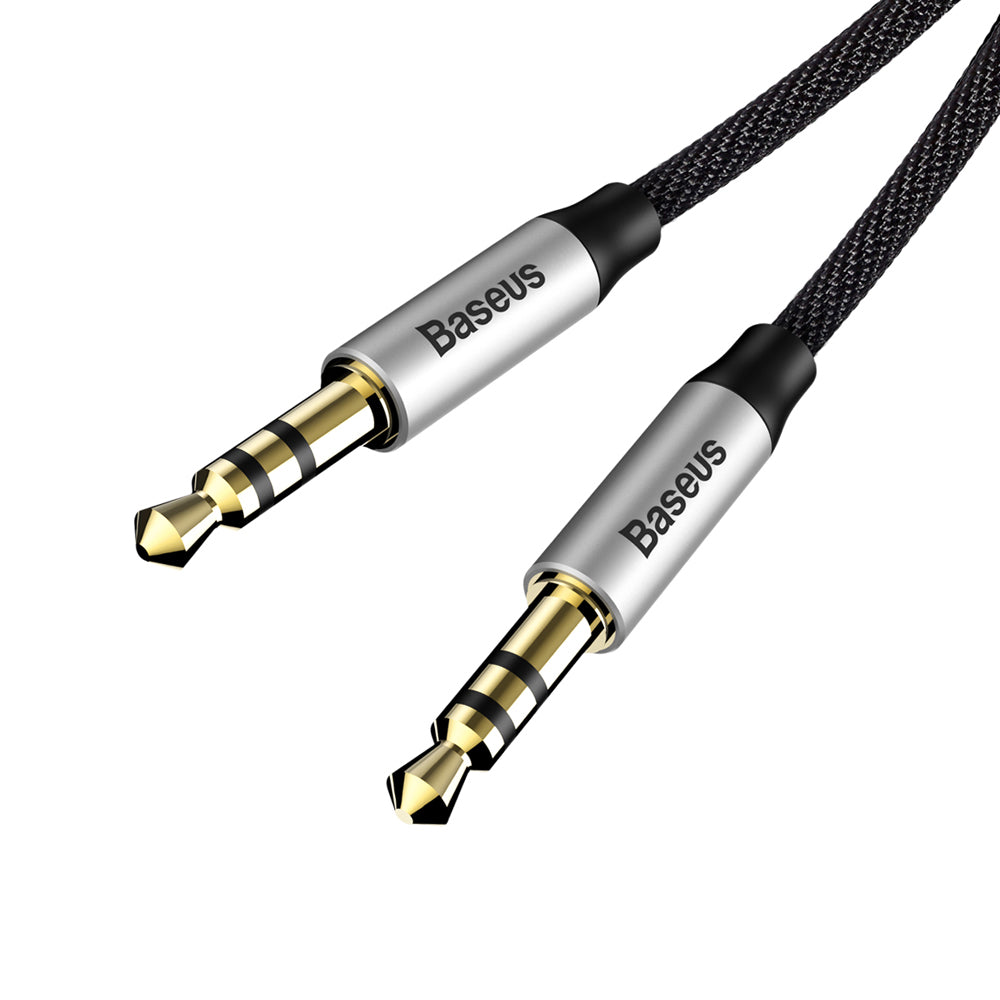 Audiokabel 3,5 mm - 3,5 mm Baseus Yiven M30, 1,5 m, Schwarz