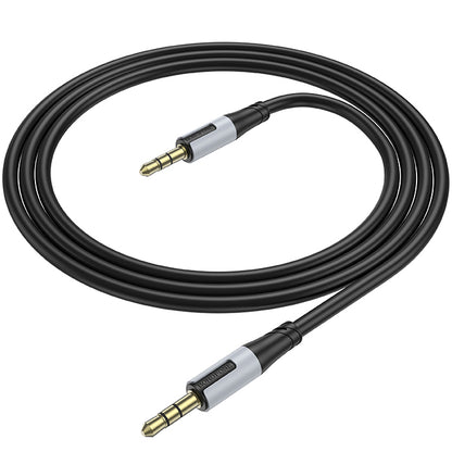 Audiokabel 3,5 mm - 3,5 mm Borofone BL19 Creator, 1 m, Schwarz