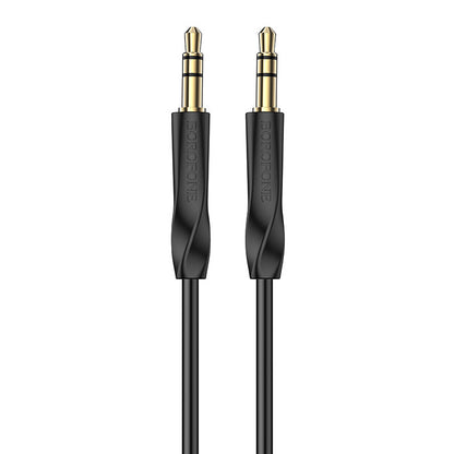 Audiokabel 3,5 mm - 3,5 mm Borofone BL16, 1 m, Schwarz