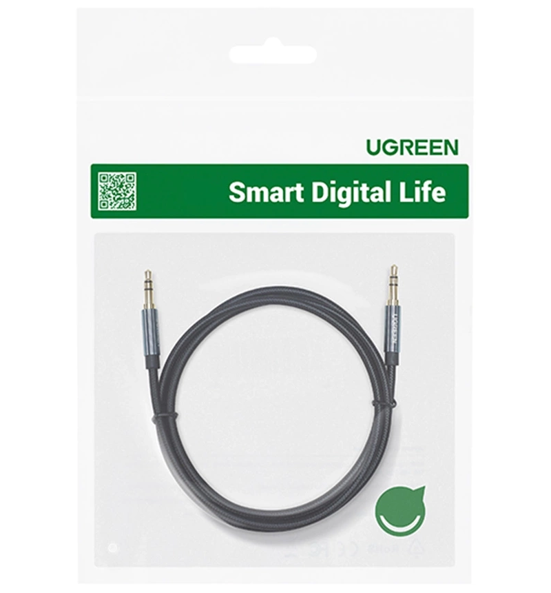 Audio-Kabel 3.5mm - 3.5mm UGREEN AV112, 1m, Blau
