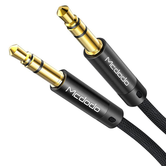 Audio-Kabel 3.5mm - 3.5mm McDodo CA-6640, 1.2m, Schwarz