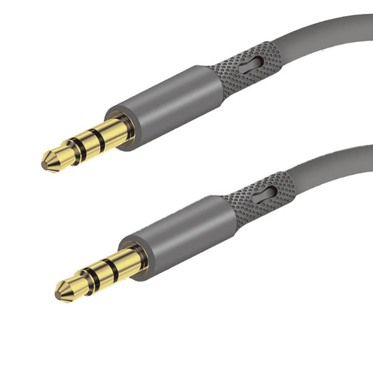 Audio Kabel 3.5mm - 3.5mm Techsuit AC3 SoundFlex, 1m, Grau