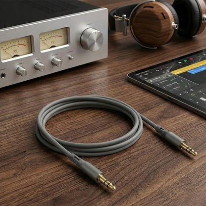 Audio Kabel 3.5mm - 3.5mm Techsuit AC3 SoundFlex, 1m, Grau