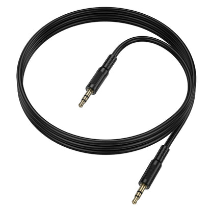 Audio-Kabel 3.5mm - 3.5mm Borofone BL25 Nice, 1m, Schwarz
