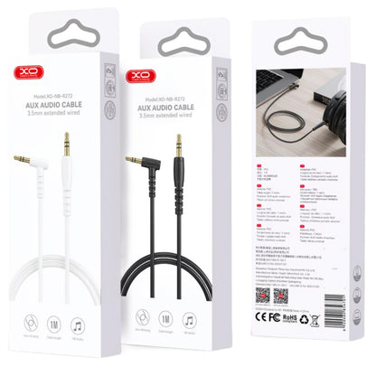 Audio-Kabel 3.5mm - 3.5mm XO Design NB-R272, 1m, Weiß
