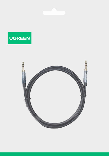 Audio Kabel 3.5mm - 3.5mm UGREEN AV112, 1m, Schwarz