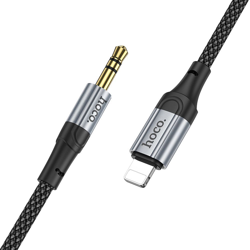 Audio-Kabel Lightning - 3,5mm HOCO UPA26, 1m, Schwarz