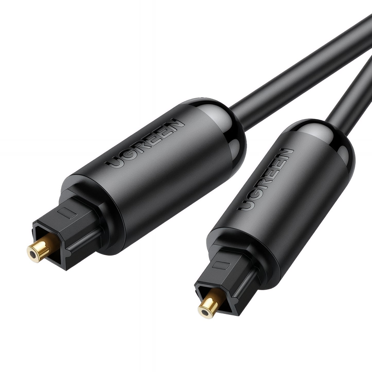 UGREEN AV122 Optisches Audiokabel, Toslink / SPDIF, 1,5m, Schwarz