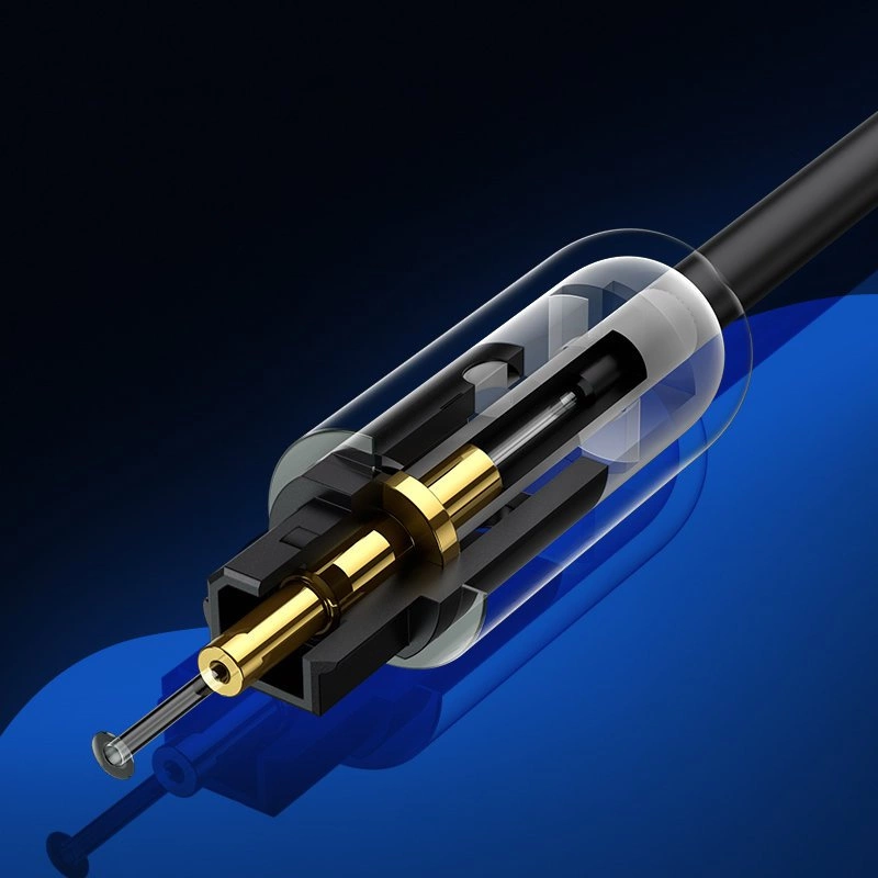 UGREEN AV122 Optisches Audiokabel, Toslink / SPDIF, 1,5m, Schwarz