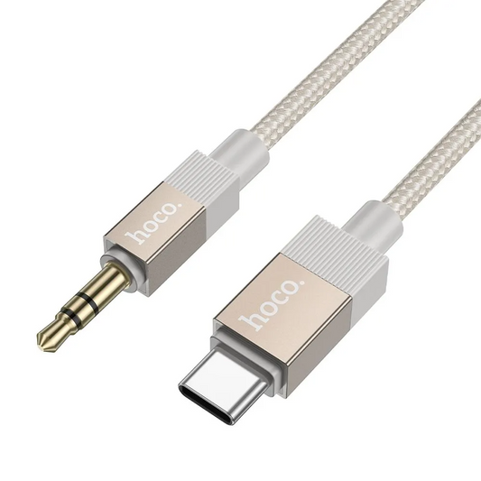 Audio-Kabel USB-C - 3,5mm HOCO UPA32B, 1m, Gold