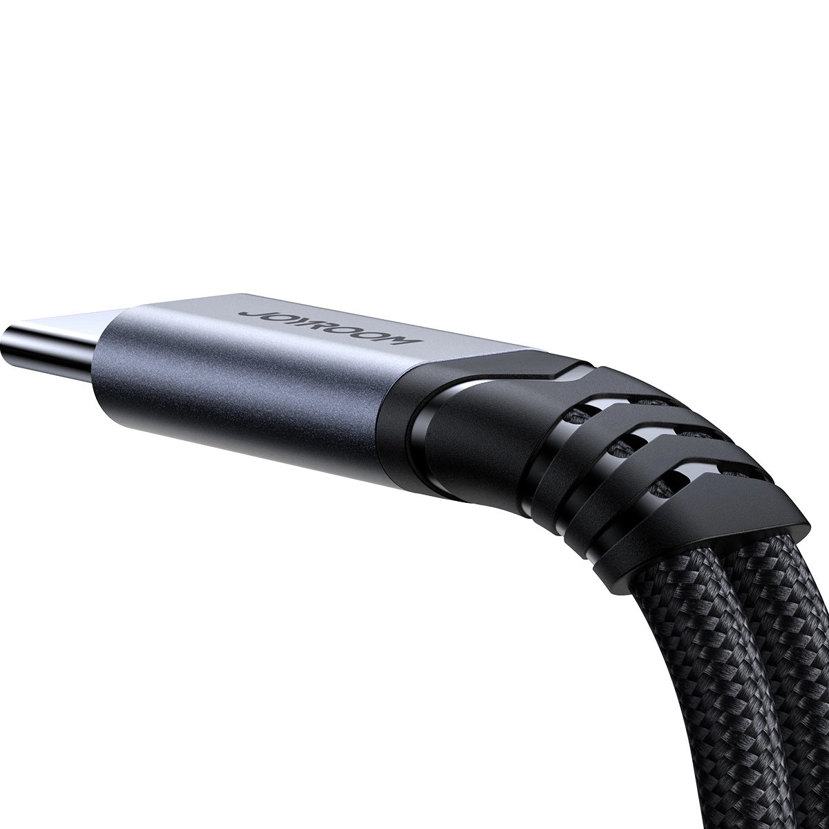 USB-C to 3.5mm / USB-C Joyroom SY-C02 Audio Cable, 0.14m, Black