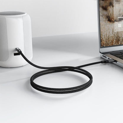 Audio-Kabel USB-C - 3,5mm Acefast J11, 1m, Schwarz