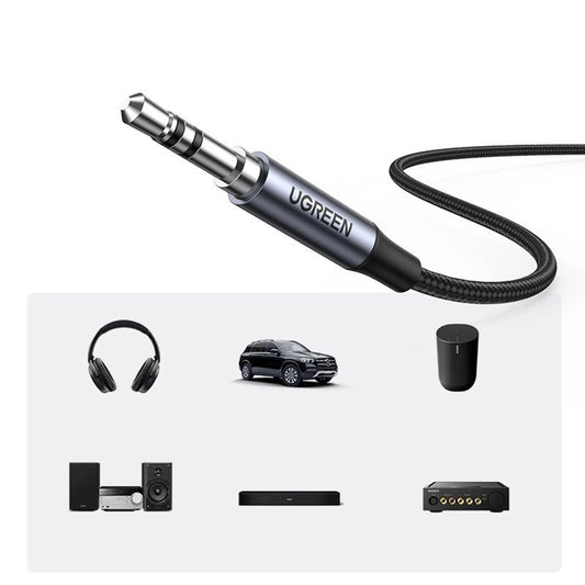 USB-C Audio-Kabel - 3,5 mm UGREEN CM450 (20192), 1 m, Grau