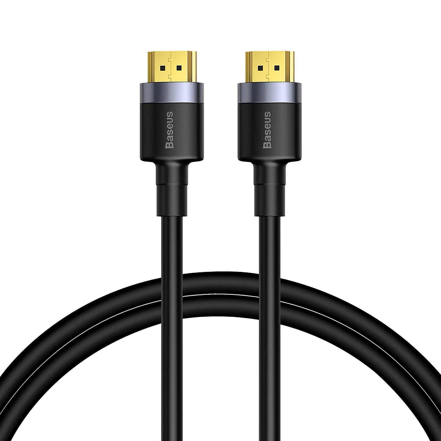 Baseus Coffee Videokabel, HDMI - HDMI, 4K, 1 m, Schwarz CADKLF-E01