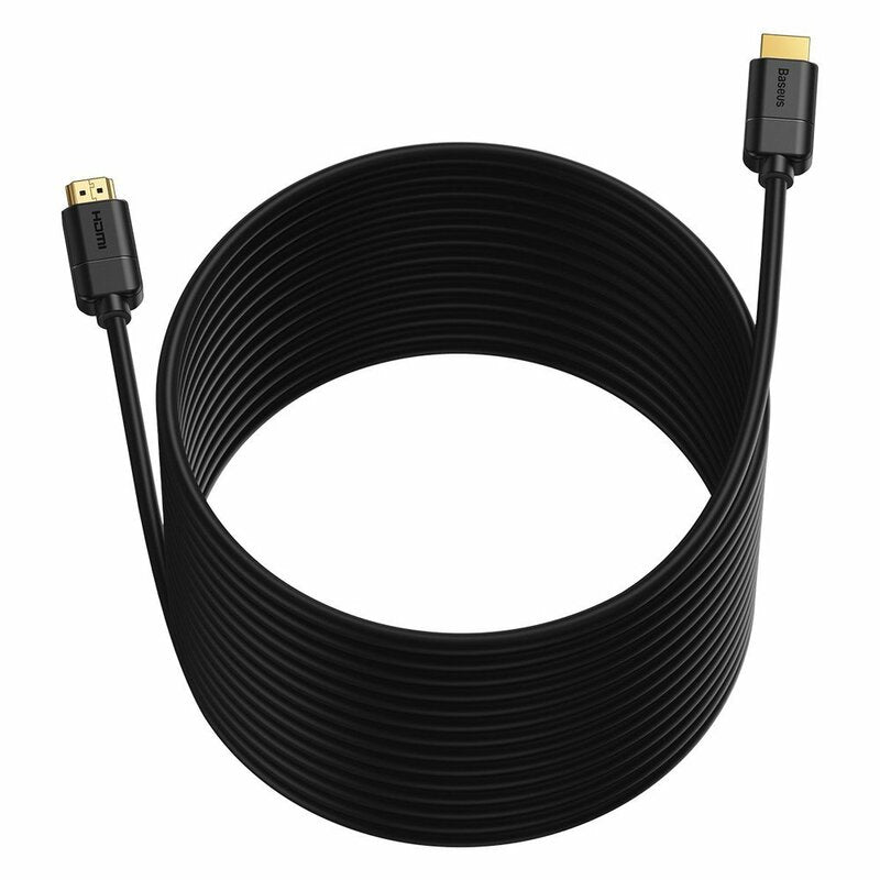 Baseus High Definition Videokabel, HDMI - HDMI, 4K, 5m, Schwarz CAKGQ-D01