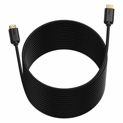 Baseus High Definition Videokabel, HDMI - HDMI, 4K, 5m, Schwarz CAKGQ-D01