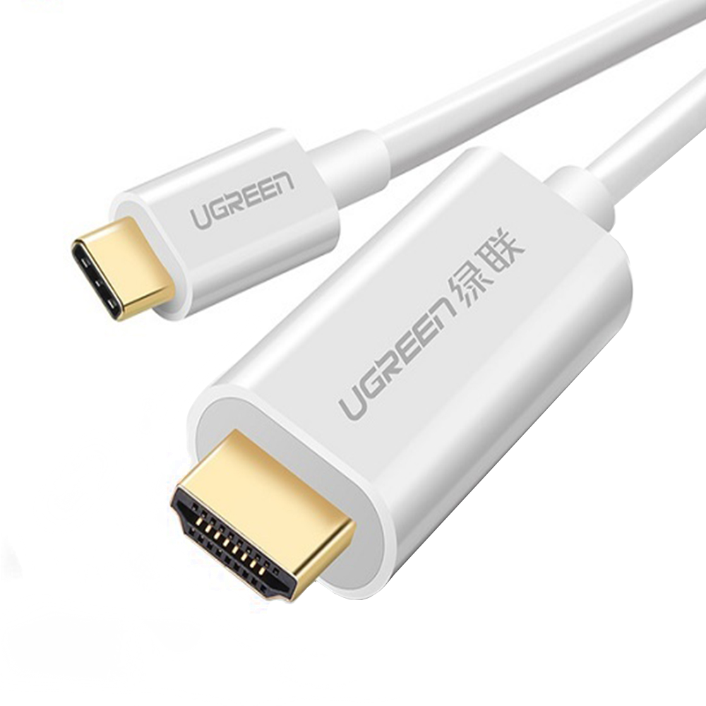 Audio- und Videokabel USB-C - HDMI UGREEN MM121, 1,5m, Weiß