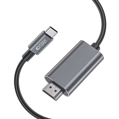 Audio- und Videokabel USB-C – HDMI Tech-Protect Ultraboost, 2 m, Schwarz