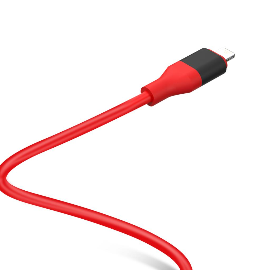 Audio- und Videokabel Lightning - HDMI XO Design GB006, 1,8m, Rot