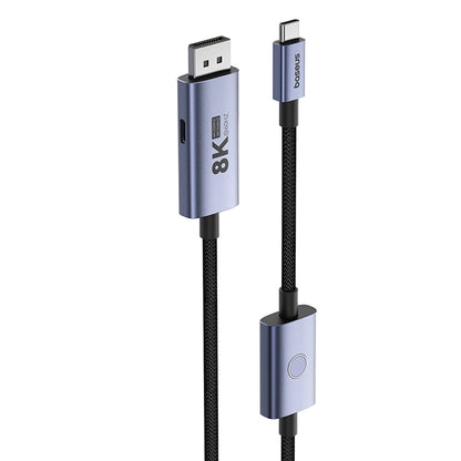 Audio- und Videokabel USB-C – DisplayPort Baseus, 8K, 1,5 m, Schwarz B0063370D111-02