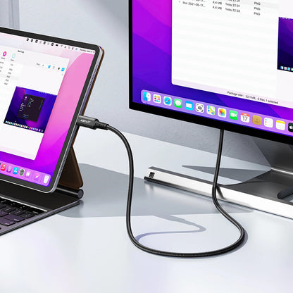 Audio- und Videokabel USB-C - HDMI Acefast C1-10, 1,8m, Schwarz