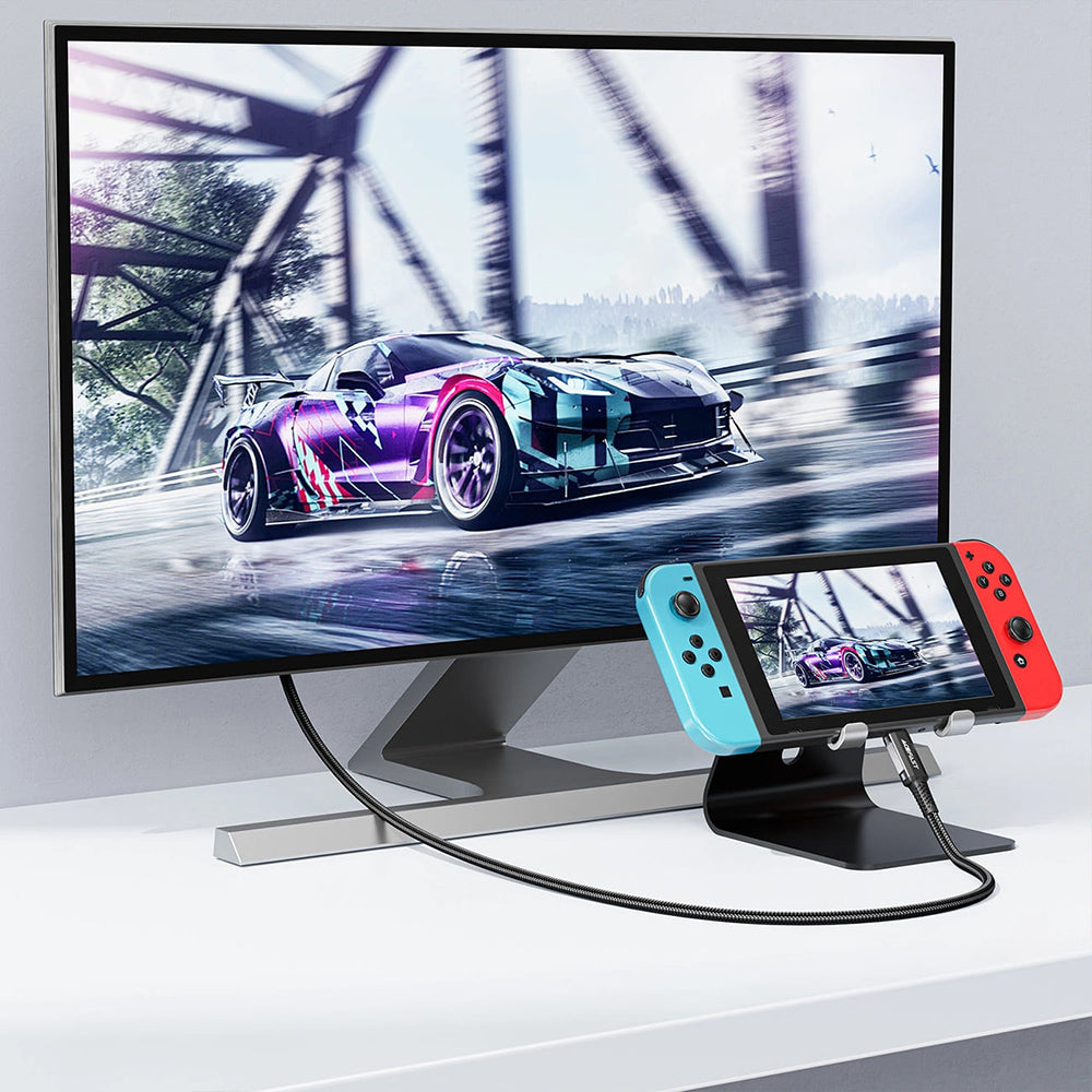Audio- und Videokabel USB-C - HDMI Acefast C1-10, 1,8m, Schwarz