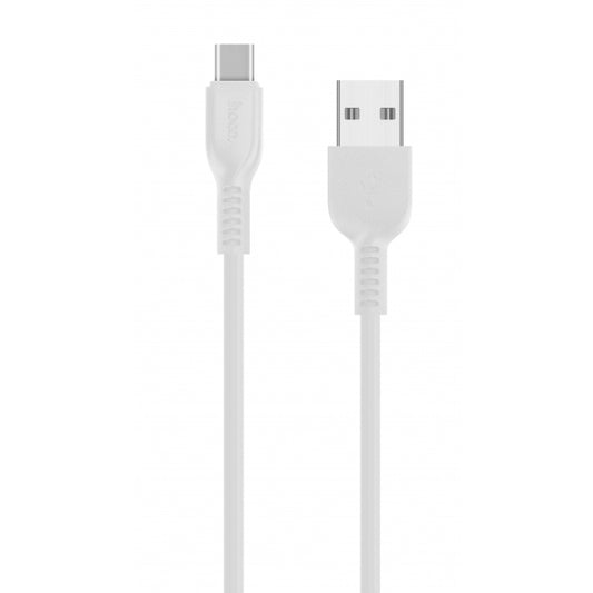 Daten- und Ladekabel USB-A - USB-C HOCO Flash X20, 18W, 3m, Weiß
