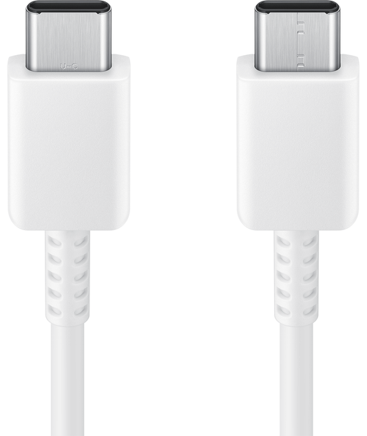 Daten- und Ladekabel USB-C – USB-C Samsung EP-DA705BWE, 25 W, 1 m, Weiß GP-TOU021RFBWW