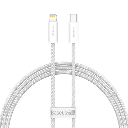 Daten- und Ladekabel USB-C – Lightning Baseus Dynamic Fast Charging, 20 W, 1 m, Weiß CALD000002