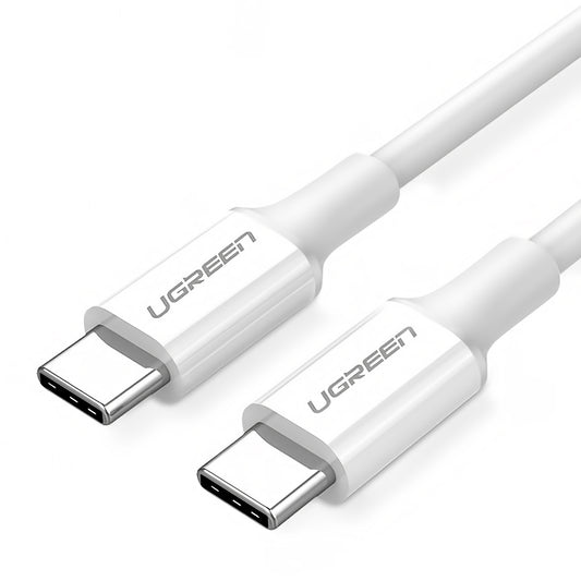 Daten- und Ladekabel USB-C - USB-C UGREEN US264, 60W, 2m, Weiß