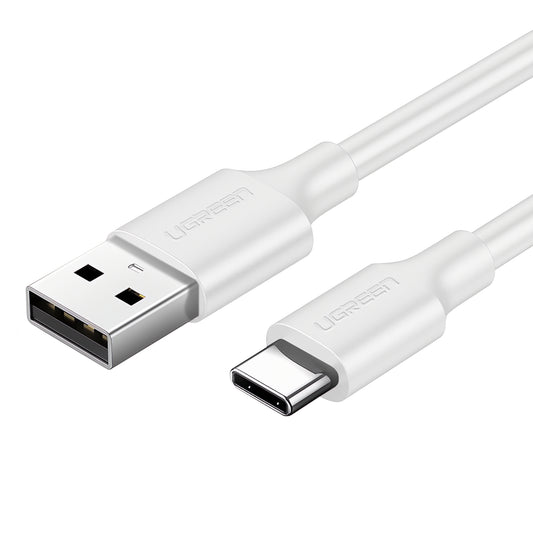 USB-A - USB-C Daten- und Ladekabel UGREEN US287, 18W, 1,5m, Weiß