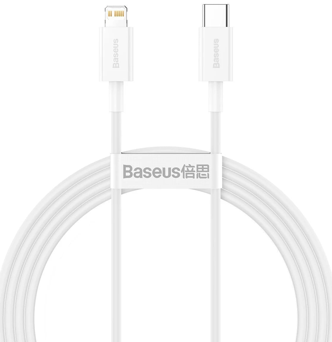 Daten- und Ladekabel USB-C – Lightning Baseus Superior Series, 20 W, 1,5 m, Weiß CATLYS-B02